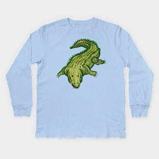 King Croco Kids Long Sleeve T-Shirt